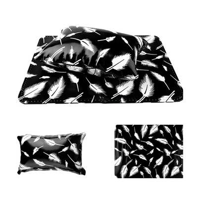 

Gobestart Nail Set Hand Pillow Wrist Pillow Sponge Leather Folding Hand Pillow Pad