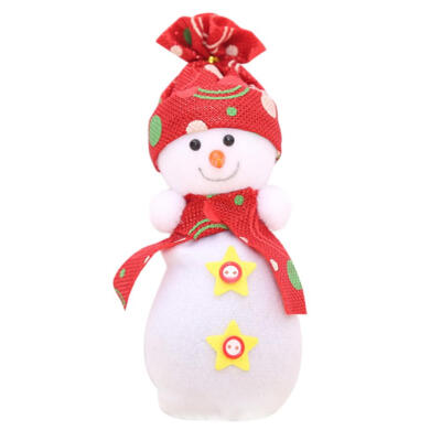 

Christmas Eve Fruit Box Snowman Doll Apple Bag Christmas Gift Bag