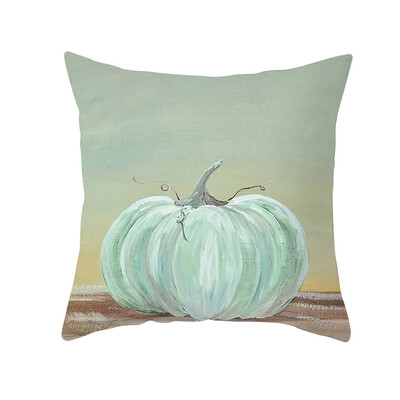 

Siaonvr Fall Halloween Pumpkin Pillow Case Waist Throw Cushion Cover Sofa Home Decor