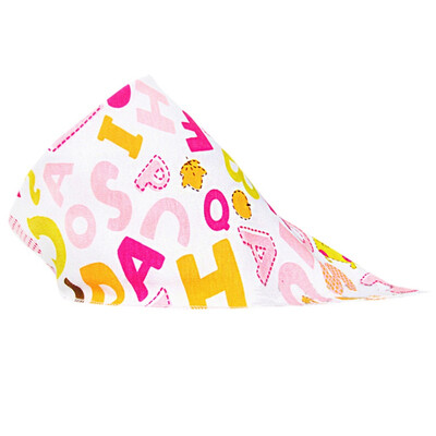 

6 Colors Baby Cotton Bib Infant Saliva Towels Baby Accessories Bibs Newborn Wear Cartoon Head Scarf