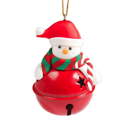 

Christmas Pendant decorations Christmas tree bell ornaments Santa Claus snowman doll Christmas bell Decoration supplies