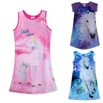 

2016 Children Kids Girls Summer Sleeveless Long Casual Dress Clothes Size 4-12Y