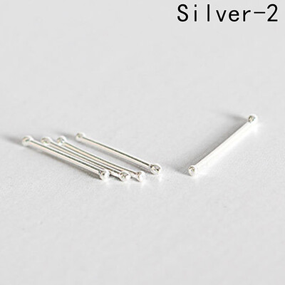 

Mini Silver Color Refined Version Ear Bone Nail Stick Ultra Small Stud Earrings