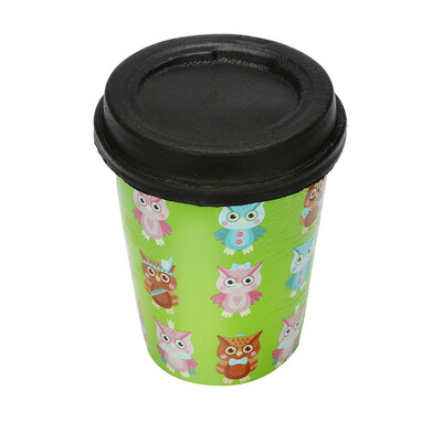 

YIWULAAdorable Cartoon Owl Cups Charm Slow Rising Squeeze Pressure Stress Reliever Toy