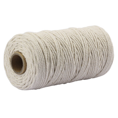 

Gobestart Macrame Cotton Cord for Wall Hanging Dream Catcher 35MM x 100M
