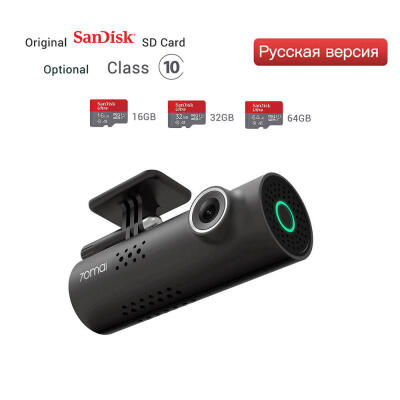 

Russian Voice Control 70mai Car DVR Cam Dash Car Camera Auto Recorder G-sensor 1080P HDNO SD CARD