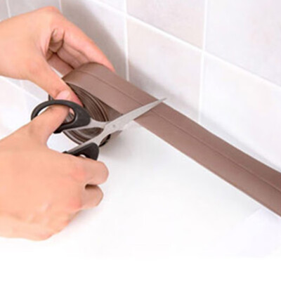 

Bath Wall Sealing StripWaterproof Self-Adhesive Kitchen Caulk Tape Bathroom K