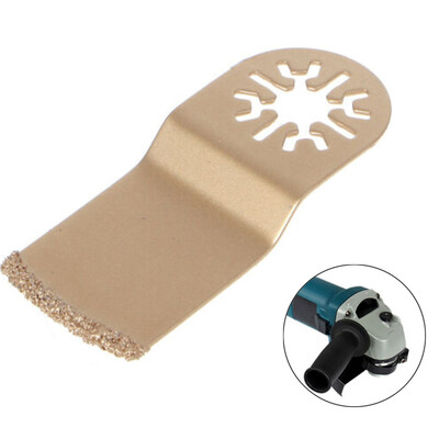 

Cemented Carbide Oscillating Multi Tool Saw Blade Power Bit Replacement Gold 1Pc