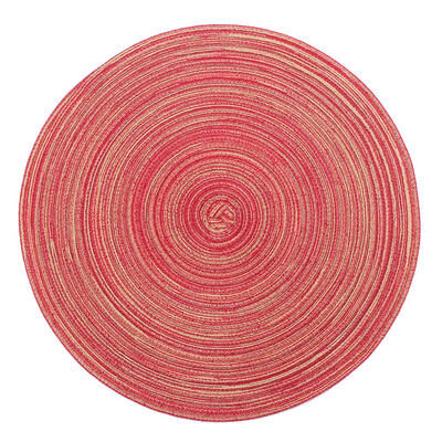 

Round Heat Insulation Anti Slip Bowl Placemat Table Mat Plate Dish Coaster