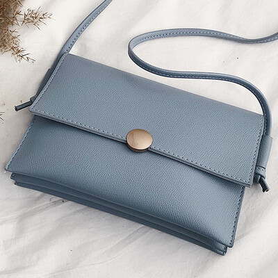 

Small bag women 2019 new Joker Messenger bag multifunctional shoulder bag soft skin simple fashion womens bag