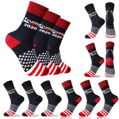 

Mens President Donald Trump Socks 2020 Make America Great Again MAGA USA 1 Pair