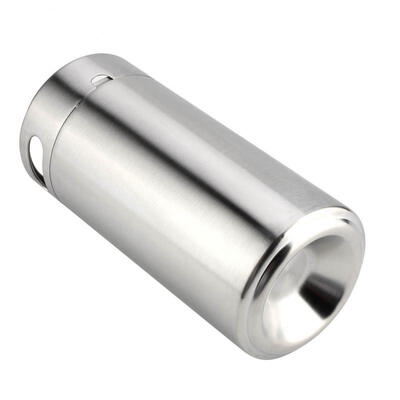 

Greensen 4L Mini Stainless Steel Beer Barrel with Spiral Cover Lid Practical Home Hotel Supplies
