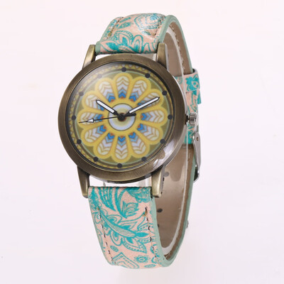 

New flower dial ladies belt watch hot sale Posey