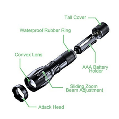 

Green light LED Coyote Hog Pig Varmint Predator Hunting Light Flashlight