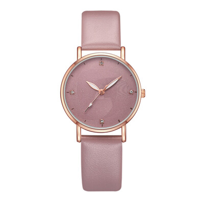 

New pu strap ladies watch wholesale fashion quartz watch female watch trend ladies watch