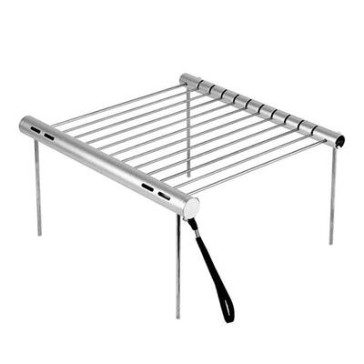 

Portable Stainless Steel Barbecue Grill Foldable Outdoor Picnic BBQ Tool