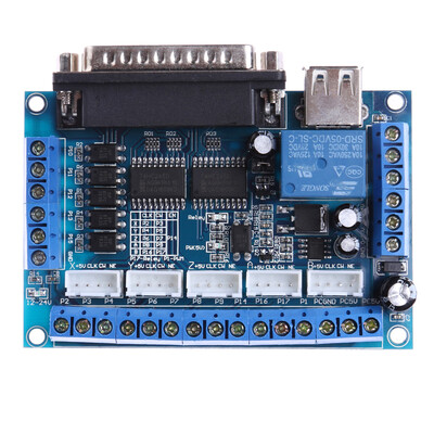 

Mach3 CNC Stepping Motor Driver Interface Adapter Breakout Board USB Cable