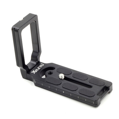 

XILETU MPU-100L Aluminum Alloy Universal ball head  type Quick Release Plate Tripod Mounting Bracket for cameras with Arca swiss