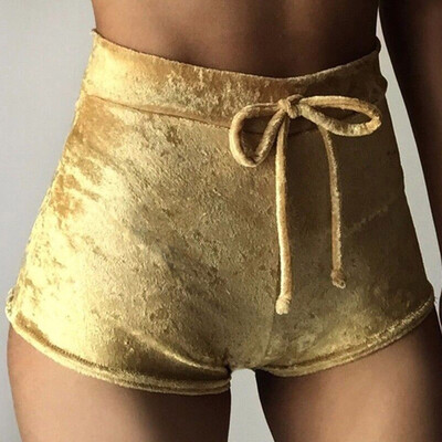 

Women Sexy Shorts Summer Velvet Beach Casual Spart Yoga Running Gym Hot Pants