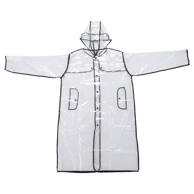 

〖Follure〗Fashion Women Transparent EVA Raincoat Outdoor Travel Camping Waterproof Cover