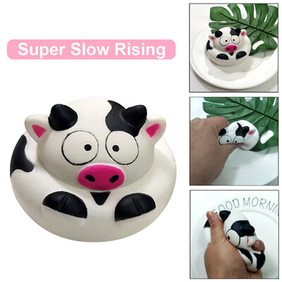 

YIWULAExquisite Fun Milk Cow Super Slow Rising Squeeze Pressure Stress Reliever Toy