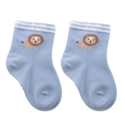 

Kids Boy Girl Cotton Socks Baby Lion Pattern Autumn Winter Socks for 6-12M
