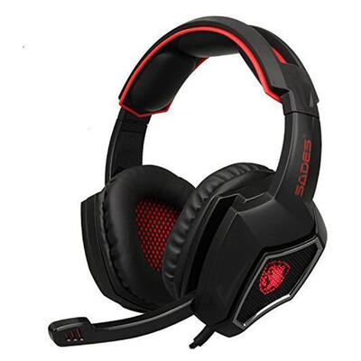 

SADES Spirit Wolf 71 Surround Stereo Gaming Headset with Mic for PC Gamer