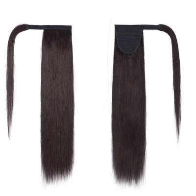 

Human Hair Ponytail Extension 100 Real Remy Premium Long Straight Human Hair Silky Soft