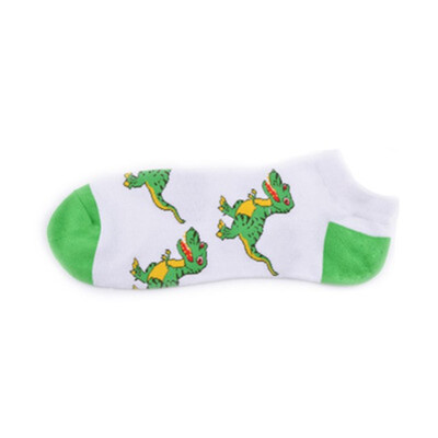 

New street fashion female socks Pop-Up street animal astronaut cactus creative element cotton breathable socks women sox