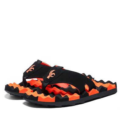 

Happy summer flip flops mens slippers mens tide slippers mens indoor&outdoor non-slip beach shoes mens large size