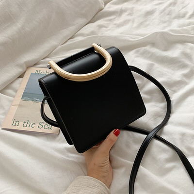 

French niche net red bag ocean female bag 2019 new fashion Korean version of the wild shoulder slung handbag