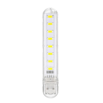 

8 LED Mini Portable Lamp DC 5V Camping USB Lighting
