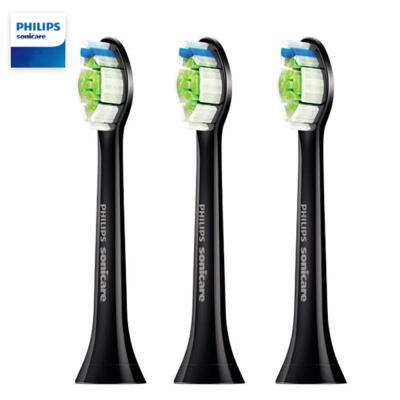 

Philips HX6063 3PCS Replacement Brush Heads Oral Care Electric Toothbrush Diamond Clean Black