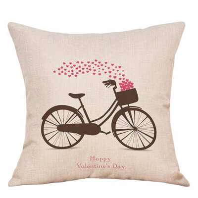 

Siaonvr Valentines Day Fashion Throw Pillow Cases Cafe Sofa Cushion Cover Home Decor