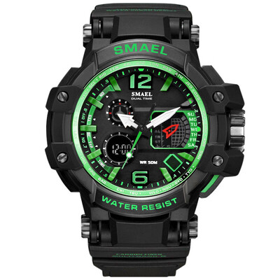 

Gobestart SMAEL Sport Watch Men Digital LED Electronic Watches Rubber Quartz Wristwatches