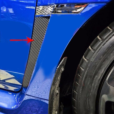 

1 Pair 3D Carbon Fiber Fender Vent Overlay for 20152016 Subaru WRXSTI Decor