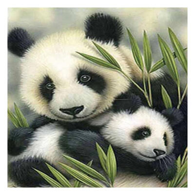 

5D DIY Full Drill Diamond Painting Cute Panda Cross Stitch Embroidery Kits