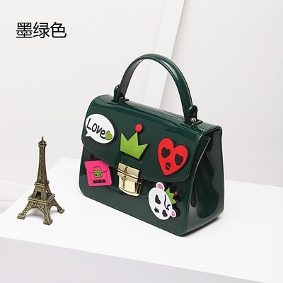 

Flap Summer Shoulder Bags Sweet Jelly Cartoon Women Cute High Quality Handbags Famous Brand Small 2019 Crossbody Messenger Bags