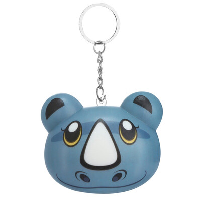 

Gotoamei Squishies Kawaii Cartoon Animal Slow Rising Cream Scented Keychain Stress Relief