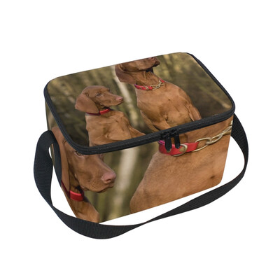 

ALAZA Lunch Box Insulated Lunch Bag Large Cooler Dog Mammal Hunting Tote Bag