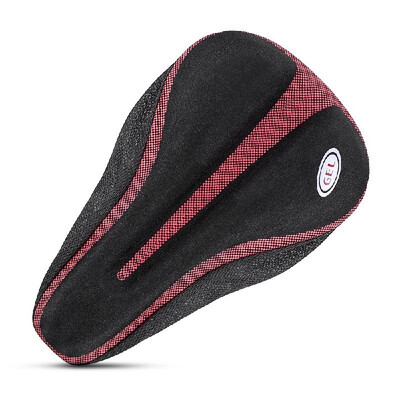 

Bike Saddle Cushion Bicycle Seat Cover Silicone Gel Cover Ergonomic Comfortable Bicycle Saddle Cover for Stationary Exercise Bike