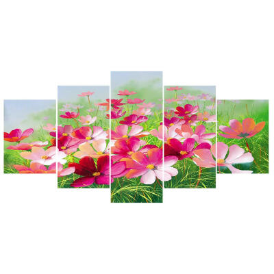 

5pcs 5D DIY Full Drill Diamond Painting Flower Embroidery Mosaic Craft Kits