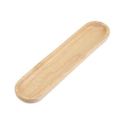 

Greensen Elegant Ship Type Sushi Tray Snacks Desserts Wooden Serving Dish for Home Restaurant 2762cm