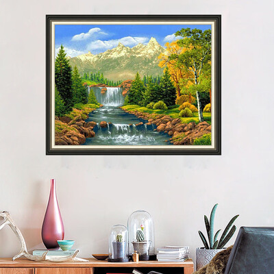 

Toponeto 5D Full Square Dirll Embroidery Paintings Rhinestone Pasted DIY Diamond Painting