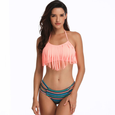 

Saidsome Mother And Daughter Print Sexy Two Piece Swimsuit Matching Swimsuit Clothing