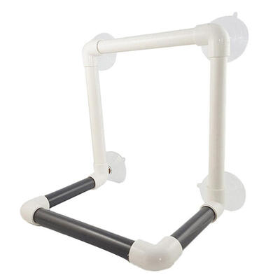 

Stainless Steel Foldable Parrot Standing Platform Bird Bath Shower Rack Toy