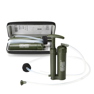 

Outdoor Portable Mini Water Filter For Hiking Camping Outdoor Survival Emergency