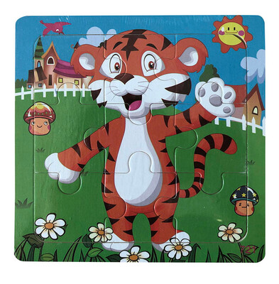 

Siaonvr 1PC Wooden Panda Puzzle Educational Developmental Baby Kids Training Toy A