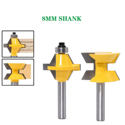 

8MM Shank Milling Cutter 120 Degree Router Bits Plywood MDF Woodworking Tools