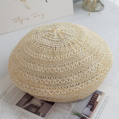 

Summer Women Mesh Ivy Newsboy Ivy Cap Ladies Crochet travel Painter Hat Beret